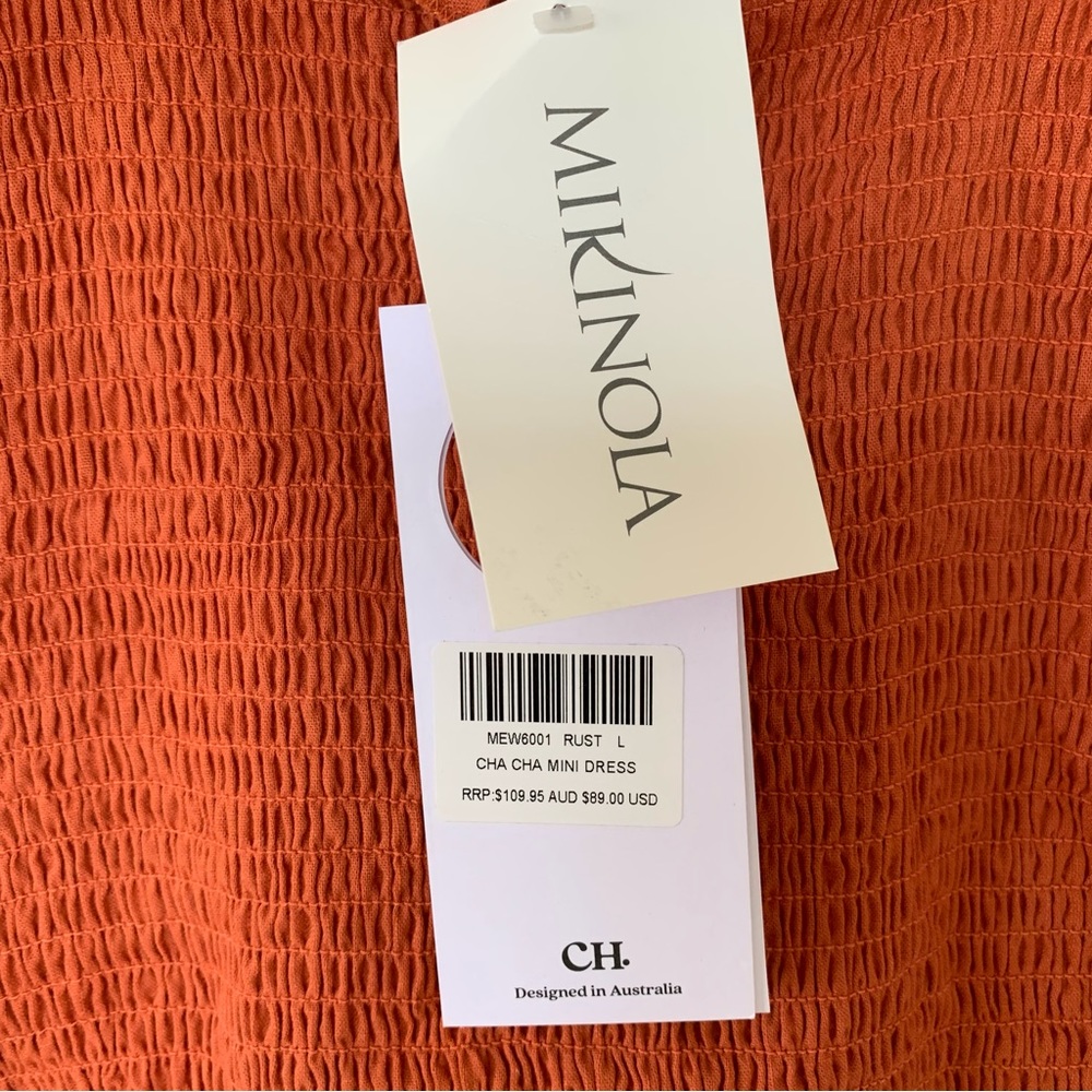 Charlie Holiday Cha Cha Dress In Rust - Picture 11 of 12